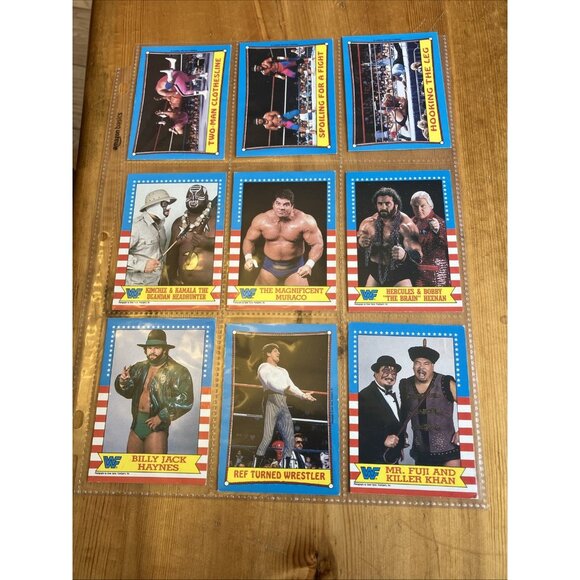Vintage Assorted WWF Trading Card Wrestling WWE Lot - Picture 5 of 10